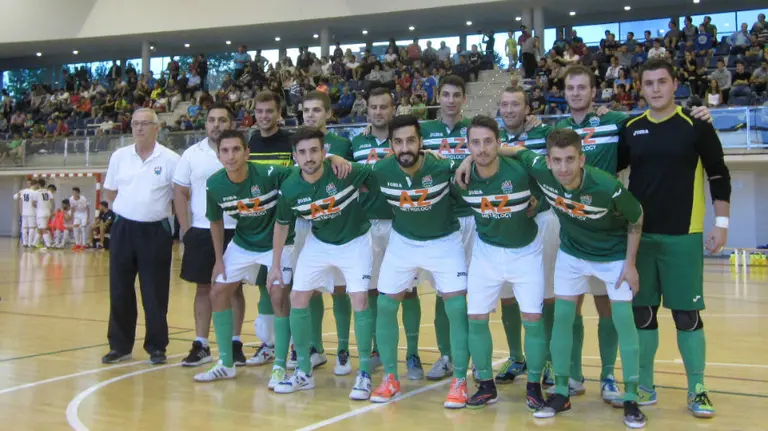 Equipo de fútbol sala de la AD San Juan.