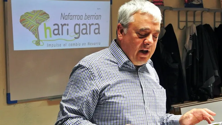 Lorenzo Irisarri, concejal de Bildu en Noáin.