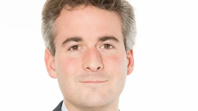 César Galarraga, nuevo director de la oficina de Andbank de Pamplona.