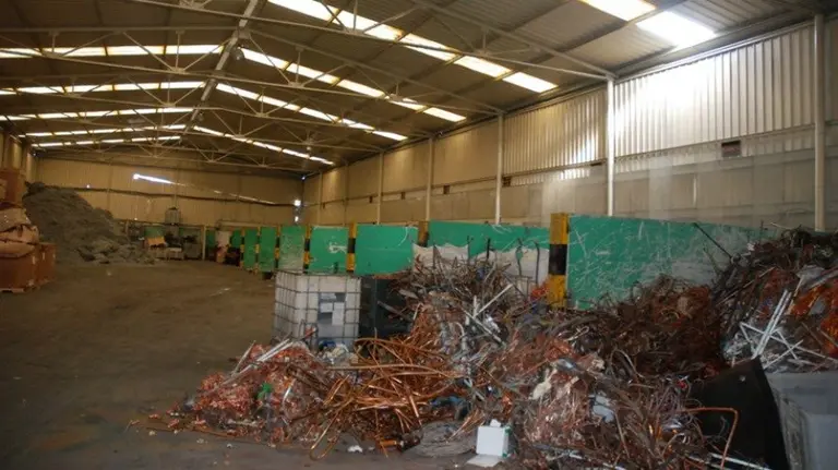 Cobre robado en Pamplona. 