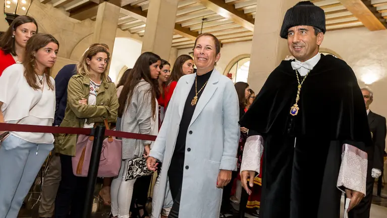Acto de apertura oficial del curso académico 2016-2017 de la Universidad de Navarra. IÑIGO ALZUGARAY