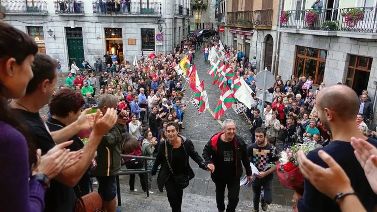 Homenaje en Lakeitio a un etarra del comando Madrid de ETA.