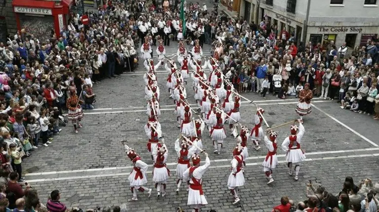 Fiestas de San Fermín Txikito. EFE