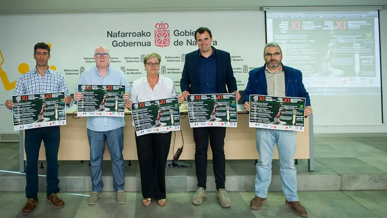 Presentación del torneo de remonte Magna en la Casa del Deporte. Pablo Lasaosa.