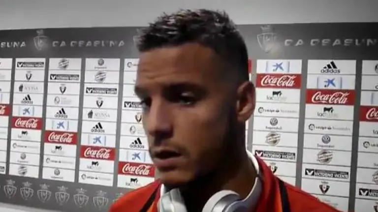 Tano Bonnin en la zona mixta del Sadar.