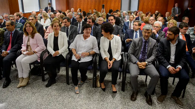 Acto de apertura del año judicial 2016-2017, con presencia de la presidenta del Gobierno de Navarra, Uxue Barkos, y del presidente del TSJN, Joaquín Galve, entre  (6)