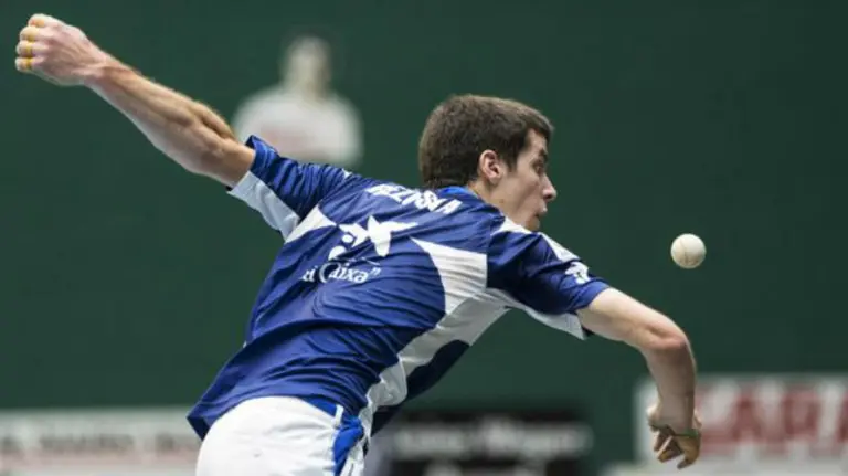 Beñat Rezusta en acción. Foto web Asegarce.