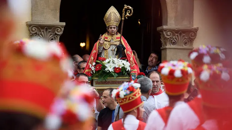 Procesión de San Fermín de Aldapa. PABLO LASAOSA07