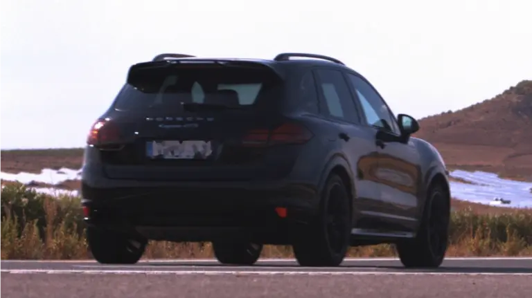 Este Porsche circulaba a más de 200 kmh. PFORAL