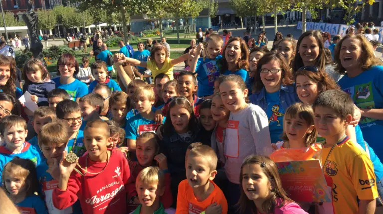 Los niños de Navarra se reunirán por el autismo este sábado en la Plaza el Castillo, como hicieron el pasado. 