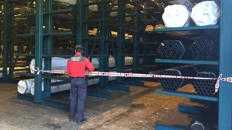 Accidente mortal en Lesaka. PFORAL