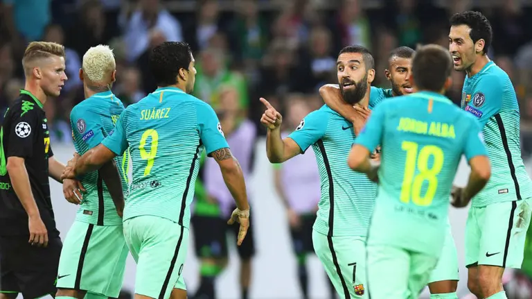 El Barça se impone al Borussia en Alemania. Lfp.