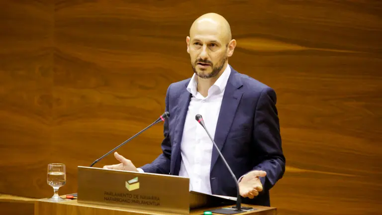 Iñaki Iriarte, parlamentario de UPN en la Cámara Foral.