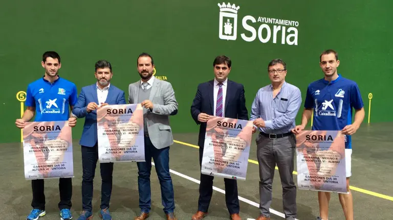 Presentaci&oacute;n del torneo en Soria. Foto web Aspe.
