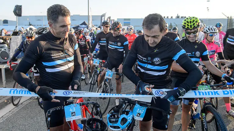III Marcha Ciclista Volkswagen Navarra Solidaria con la participación, entre otros, de Induráin o Beloki. PABLO LASAOSA (86)