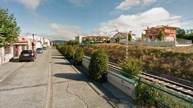 Localidad de Esquíroz en la que se produjo la agresión.