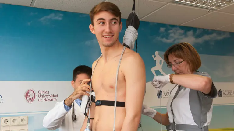 Reconocimiento medico del Aspil Vidal.