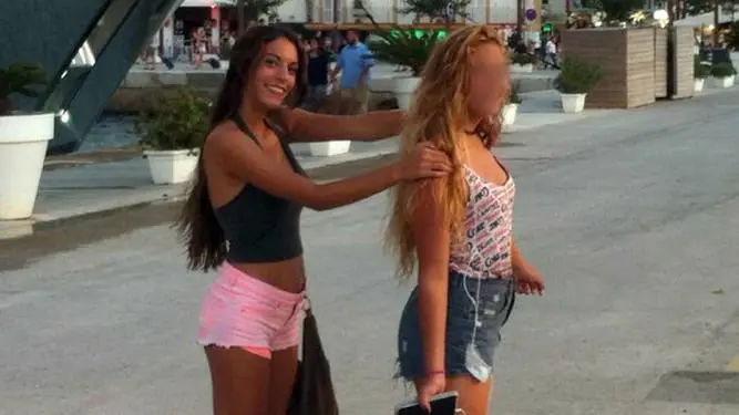 Diana Quer en una de las imágenes que compartió en las redes sociales.