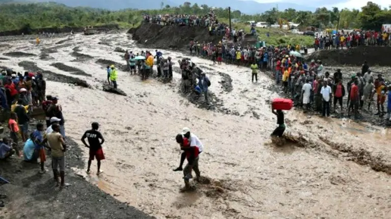 Impacto del huracán Matthew en Haití. EFE