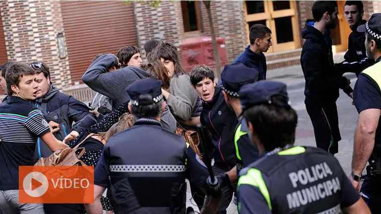vídeo desalojo okupas sarasate