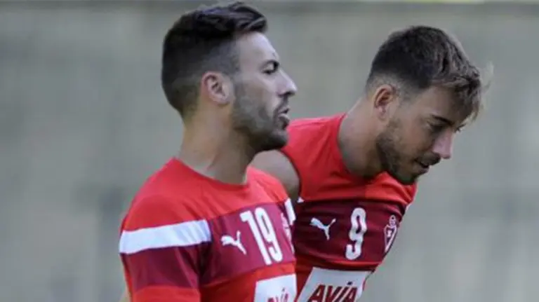 Enrich y Luna, los jugadores del Eibar envueltos en una polémica a raíz de un vídeo sexual difundido en la red EFE