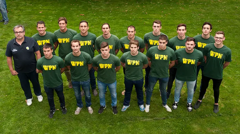 Presentación de los equipos navarros de Waterpolo en el Club Larraina. MIGUEL OSÉS (13)