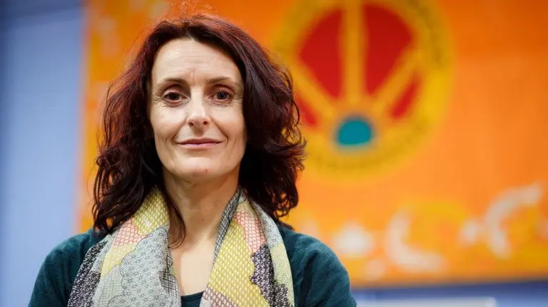 La autora de la tesis de la UPNA, María Antonia Aretio Romero, diplomada en Trabajo Social y licenciada en Sociología.