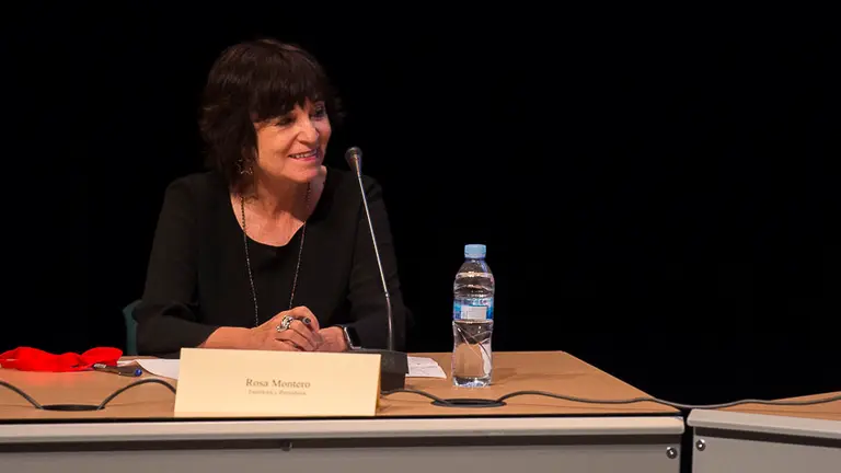 VI Encuentro de los Clubes de Lectura de Navarra con la presencia de Rosa Montero. PABLO LASAOSA