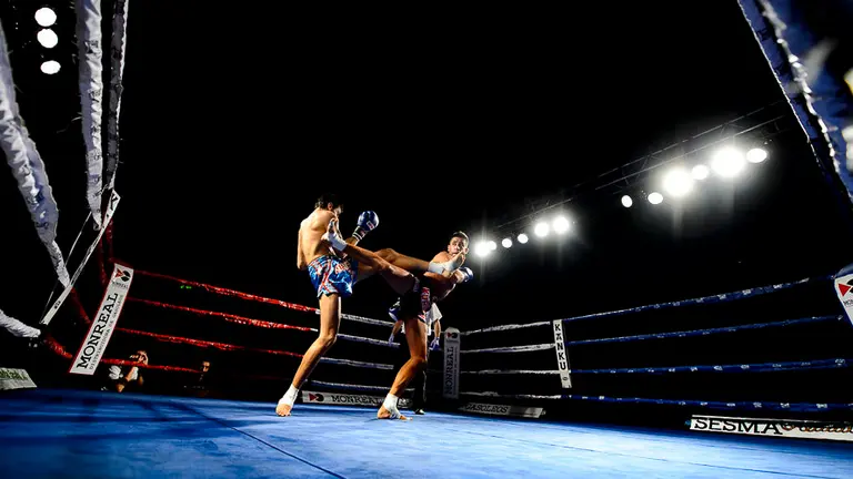Velada de Kick Boxing en el pabellón Anaitasuna. PABLO LASAOSA (6)