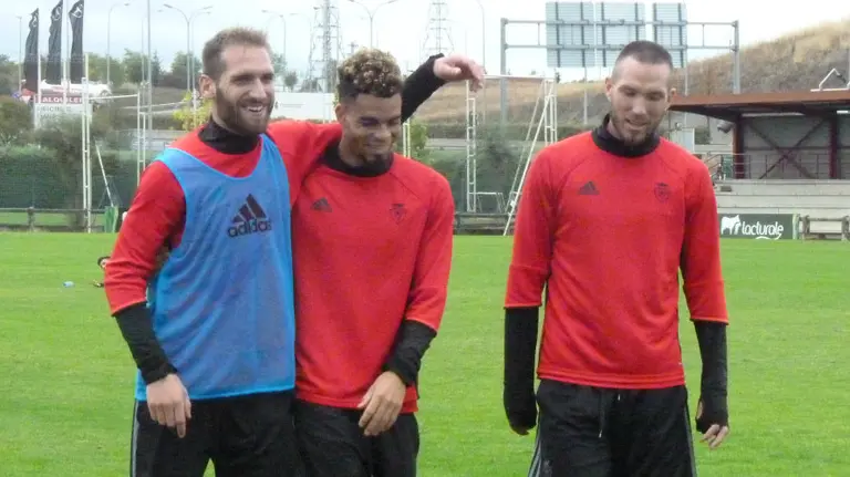 Tienza, Riviere y Digard en Tajonar.