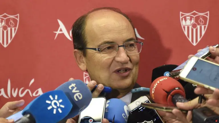 José Castro es el presidente del Sevilla CF. Foto web Sevilla FC.