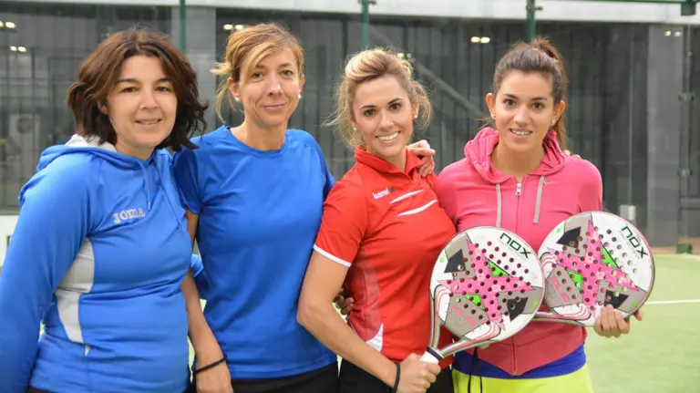 Liga femenina de pádel.