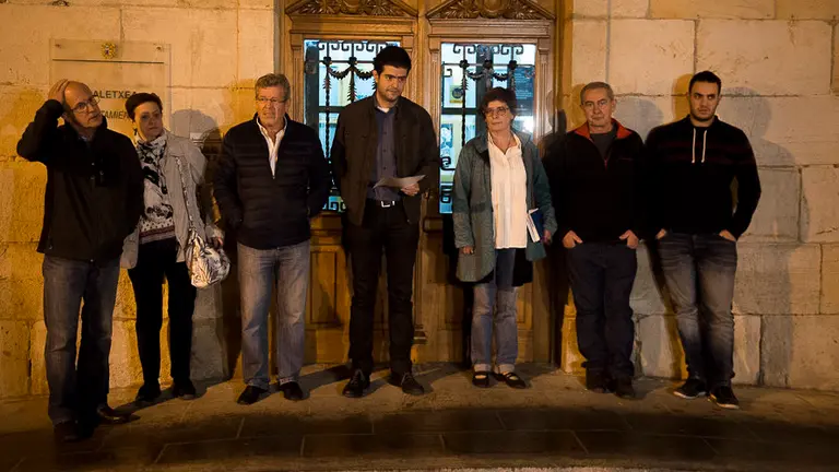 El alcalde de Alsasua, Javier Ollo. PABLO LASAOSA 02