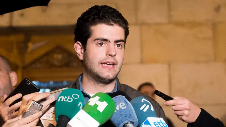 El alcalde de Alsasua, Javier Ollo. PABLO LASAOSA 03