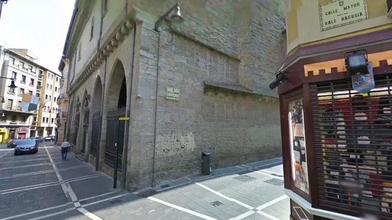 Imagen de la calle Mayor de Pamplona.