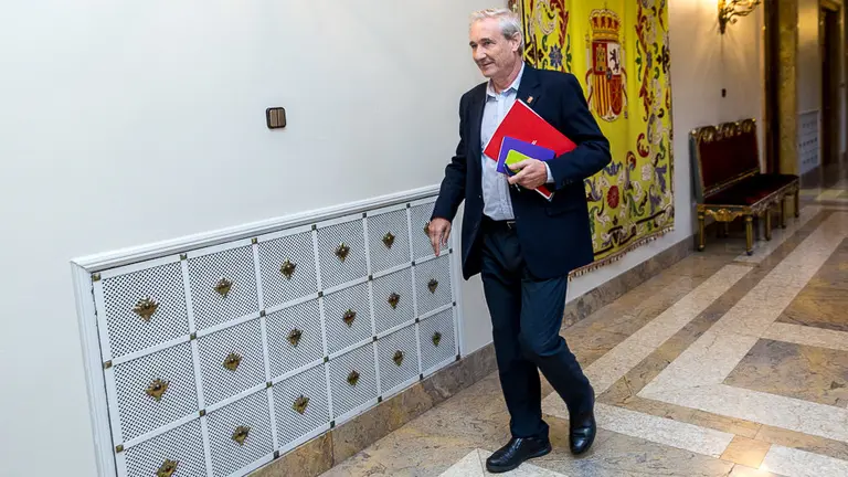 Mikel Aramburu, consejero de Hacienda y Política Financiera (1). IÑIGO ALZUGARAY