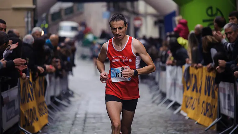 Atletismo Zubiri celebra la media maratón Zubiri-Pamplona. MIGUEL OSÉS_5