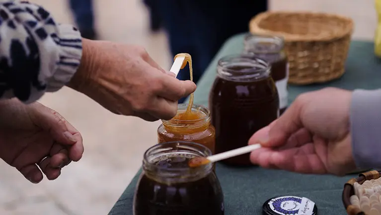 Asociación de Apicultores Navarros celebran el Decimo día de la Miel. MIGUEL OSÉS_11