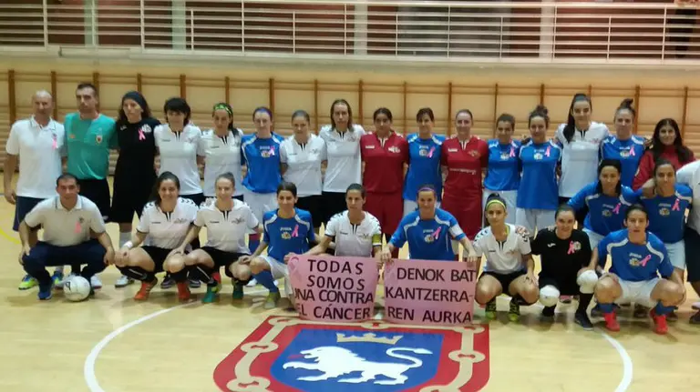 Partido Txantrea - Móstoles en Arrosadía. Twitter.