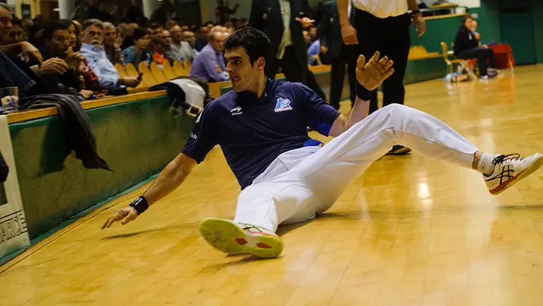 Partido cuatro y medio Olaizola-Ezkurdia. MIGUEL OSÉS_5