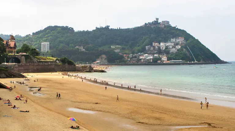 Imagen de la playa de la Concha. TURISMO DE SAN SEBASTIÁN