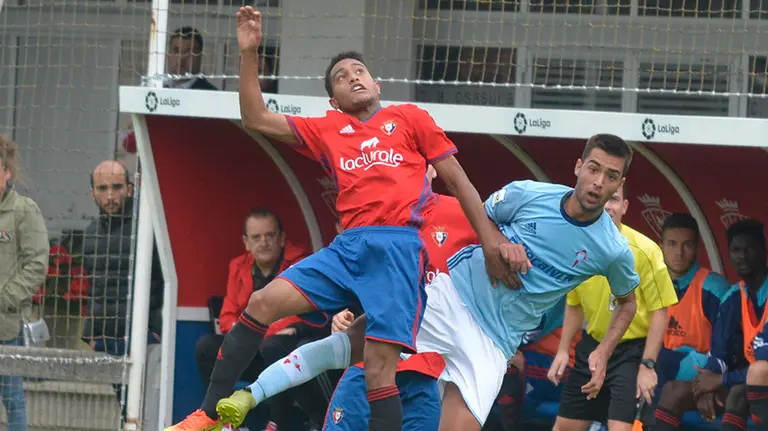 Osasuna Promesas - Celta. MIGUEL OSÉS (11)
