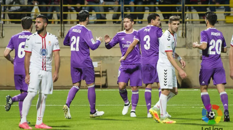 Clara victoria del Real Madrid en León. Lfp.