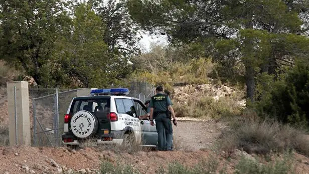 Imagen de la zona de Chella en la que se ha localizado el cadaver de una menor desaparecida dos días antes EFE