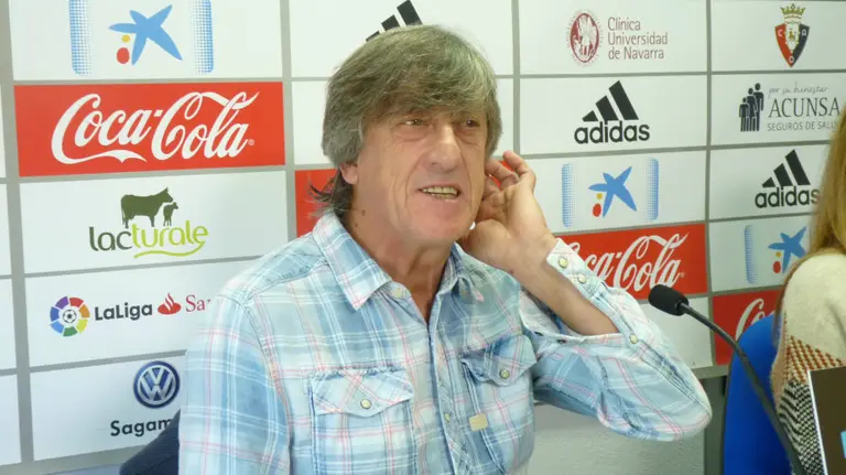 Martín Monreal en rueda de prensa.