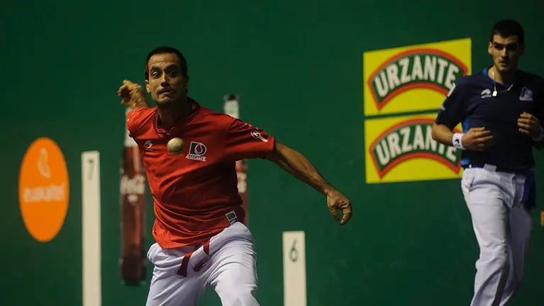 Tarde de pelota en el Labrit con Bengoetxea VI - Ezcurdia. MIGUEL OSÉS_18 (9)
