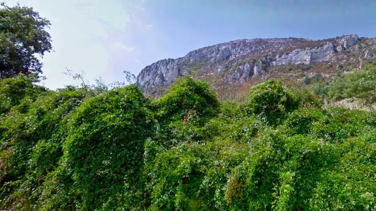 Zona escarpada entre Marañón y La Población.