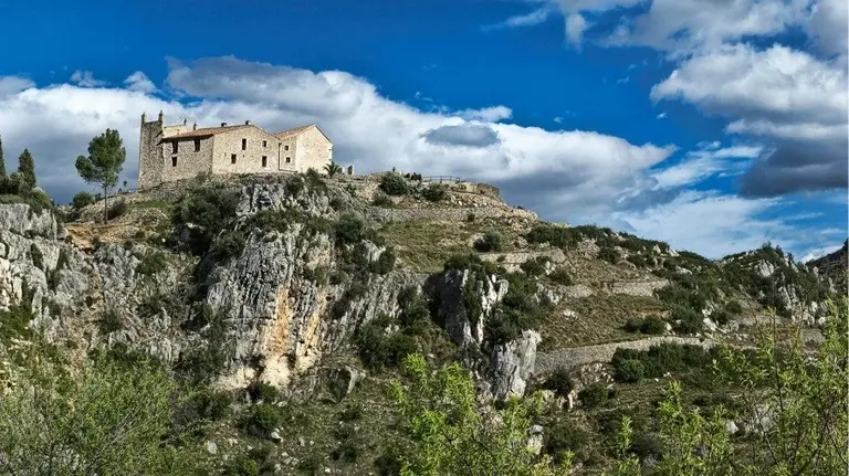 el Castillo de Adzaneta, en Castellón.