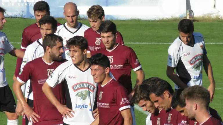 Partido Tudelano - Pontevedra. Foto web Tudelano.