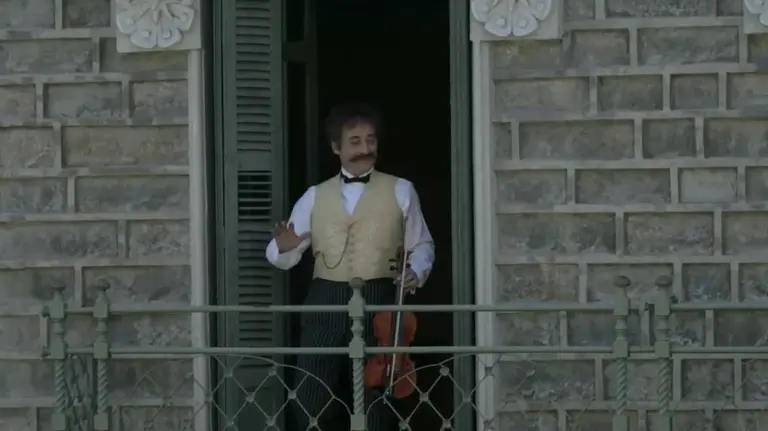 Fotograma del documental Sarasate, el rey del violín